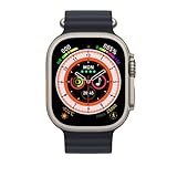 Relógio SmartWatch IWO16 Com tela de 2.10 Polegadas 49mm Modelo 2025 na Cor (PRETO)