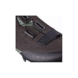 fizik Terra X5 Suede Fahrradschuh, Marrone Scuro/Verde salvia, 37
