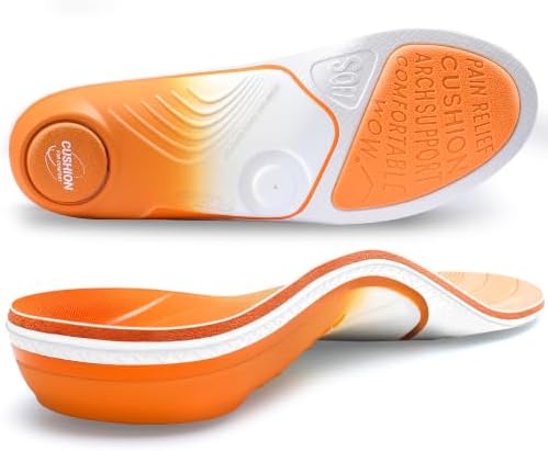 PCSsole Orthopädische Einlagen für Plantarfasziitis, Fersensporn & Plattfüß | Einlagen Fersensporn, Einlegesohlen bei Plantarfasziitis, Orthopädische Einlagen für Herren & Damen, O