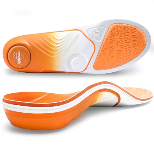 PCSsole Plantillas Ortopédicas Gen 2 | Para Fascitis Plantar, Espolón Calcáneo, Pie Plano & Molestias en los Pies | Ideal para Jornadas Enteras de Pie