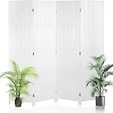 GN2AAIL パーテーション 間仕切り タイプ6 4連 自立 木製 スクリーン 衝立 仕切り 屏風 目隠し おしゃれ 軽量 折りたたみ 紙織り 170*40*4 移動便利 区切り コンパクト収納 組立不要 在宅勤務 オフィス 飲食店 お風呂 和室 ナチュラル リビング