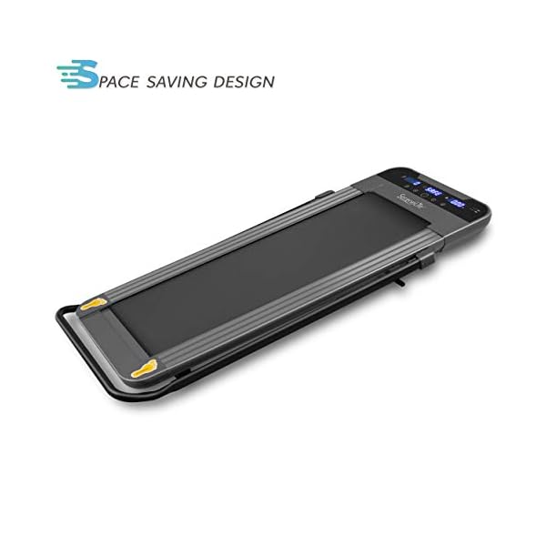 SereneLife Folding Digital Display Electric Treadmill – Fitness Training Cardio Equipment for Home Workouts, Jogging, Walking Exercise – Compact Minimal Profile Running Belt