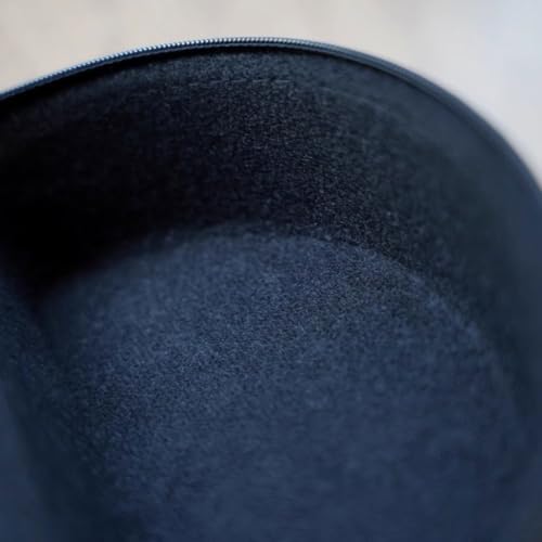 Étui à lunettes LAPADULA avec fermeture éclair épaisse et coque rigide