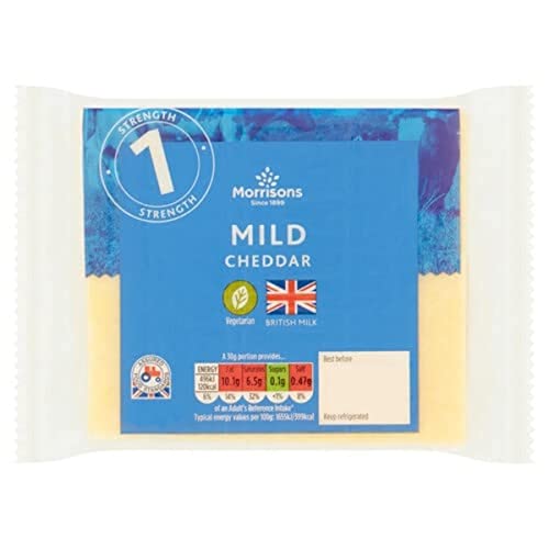 Morrisons Mild White Cheddar 240g