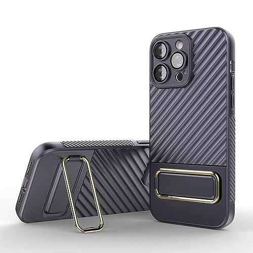 Coque magnétique antichoc pour iPhone 14 Pro Max avec support invisible et charge sans fil