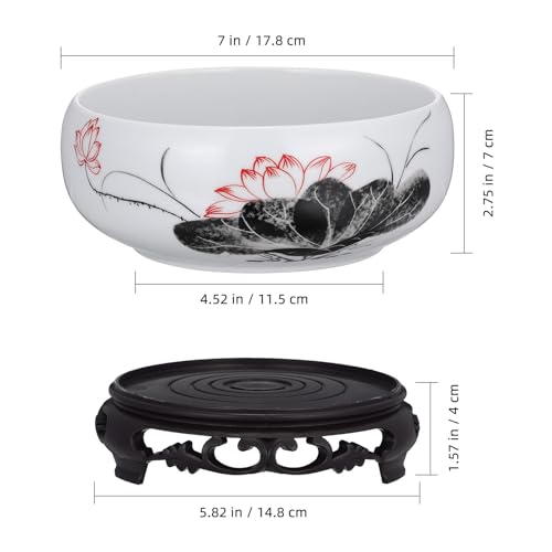 Jardinière décorative pour bonsaï compacte style chinois artistique