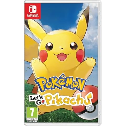 Jeux Nintendo Pokémon : Let's Go, Pikachu Cover