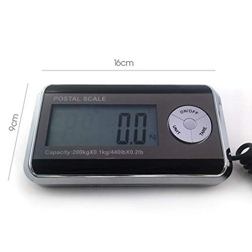 Báscula digital electrónica con alta capacidad 150kg miniatura 2