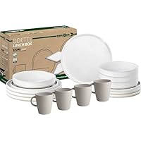 Brunner Venetian Lunch Box campingservies blue 16-delig
