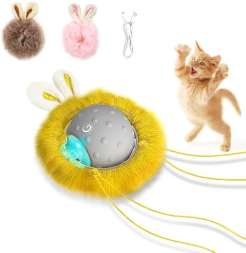 Interactive Cat Toys Ball Paw Activated, Super Power Cat Exercise...