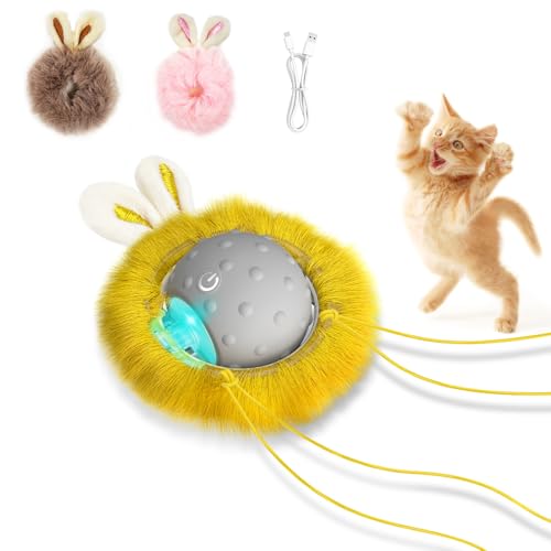 Interactive Cat Toys Ball Paw Activated, Super Power Cat Exercise...