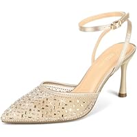 PIZZ ANNU Tacones Mujer Zapatos Tacon Vestir Pitillos para Salon