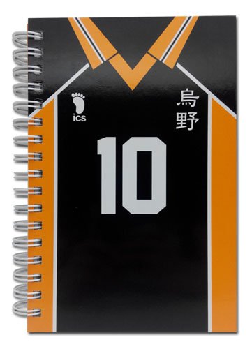Great Eastern Entertainment Haikyu!!# 10 Team Uniform Hardcover Notebook