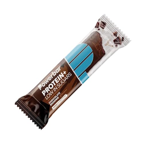 Powerbar - Lata De Barrita De Proteína Plus Baja En Azúcar (30x35g) - Barritas de proteínas - Bajo contenido en azúcar - Brownie