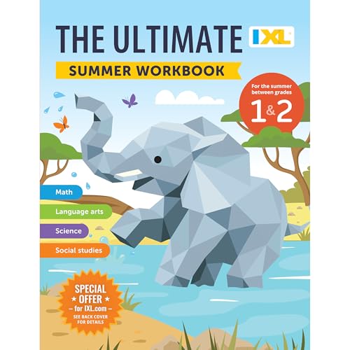 Image of IXL Ultimate Summer 1st to 2nd Grade Workbook, Math, Reading Comprehension, Language Arts, Geography, Science, Social Studies, and Writing Practice for Kids (IXL Ultimate Summer Workbooks)