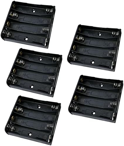 Lot De 6 Boîtes Batterie 9V Avec Interrupteur ON/OFF - Connecteurs I-Type Et Câbles