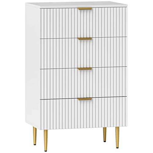 Cómodas Blancas Baratas Marca HOMCOM