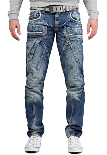 Cipo & Baxx Jeans pour Hommes CD391-bans W34/L32