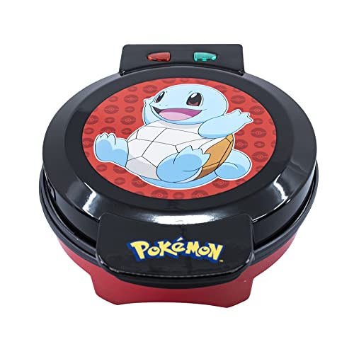 Uncanny Brands Pokémon Squirtle Waffle Maker – Make Squirtle Waffles at Home – Fun Kitchen Appliance – Non-Stick, Compact and Easy to Clean