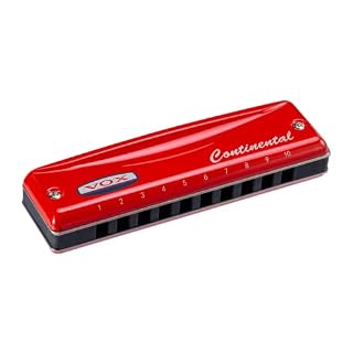 Continental Harmonica Type 2 D Red - Les Beatles, Paul McCartney, John Lennon, RIngo Starr, George Harrison Continental Harmonica Type 2 D Red – Image 2