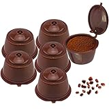 Cápsulas Filtros de Café Fácil de usar, reutilizable, no solo puede ahorrar el uso de plástico,sino también ahorrar algo de dinero,protección del medio ambiente,es una opción de producto sostenible para la vida diaria.