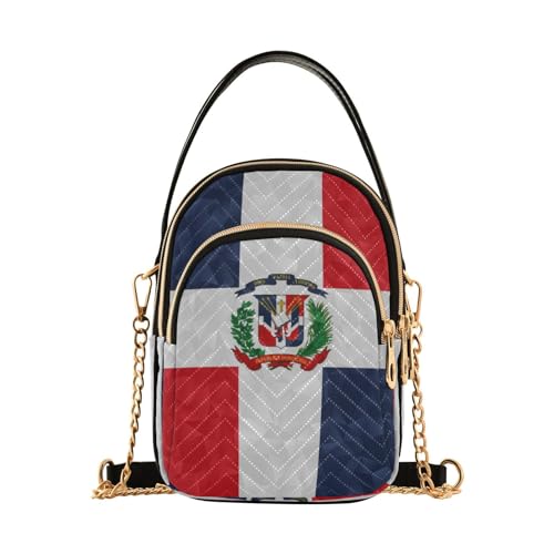 Image of Patriot Flag Cell Phone Purse Crossbody Handbag Durable Shoulder Bag Sturdy Travel Pouch