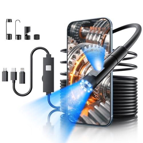 Caméra endoscopique pour téléphones idéale pour inspecter les canalisations