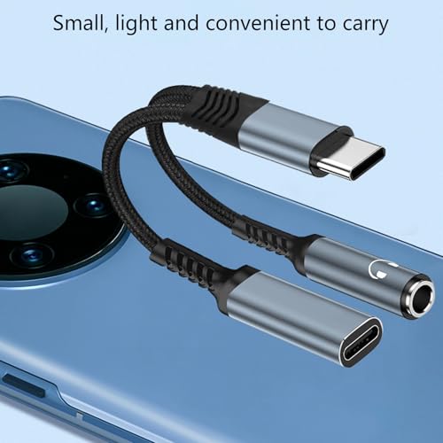 Répartiteur de son type C anti-grésillement avec charge rapide PD 60W