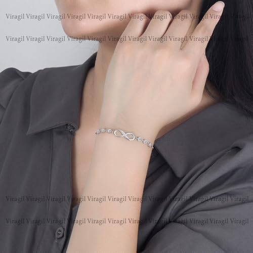 Image of To My Daughter Bracelet From Mom And Dad With Heartfelt Message & Elegant Box, Valentines Gifts For Daughter, Jewelry Gift For Daughter From Mother and Father On Birthday, Graduation