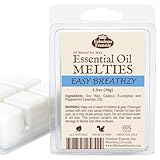 Easy Breathzy (COLD & FLU) 2.5oz Pure & Natural Soy Candle Meltie/Tart/Melts made with Pure Eucalyptus, Cajeput and Peppermint Essential Oils