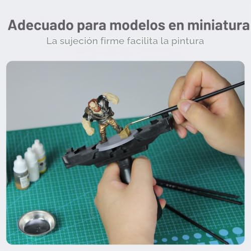 Miniatura 6 de Mango De Pintura Warhammer, Caja De Pintura En Miniatura, Dnd, Modelo A Escala, Figuras De Fantasía, Accesorios De Juego De Guerra Grande