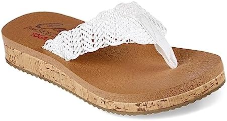 Skechers Women's Flip-Flop, White, 11 | Image 2