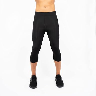 compression tights with cup pocket