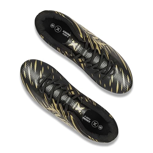 Image of XXUMA Unisex Faux Leather TPU Sole Football Shoes Durable Lightweightand Enhanced Grip