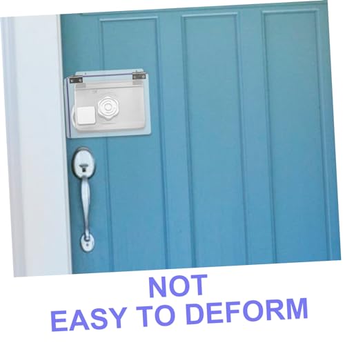 DOITOOL Tampa impermeável para máquina de controle de acesso Capa de chuva para campainha Proteção p