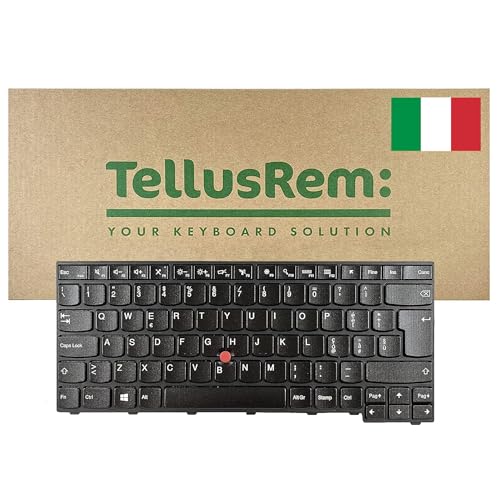 TellusRem Replacement Keyboard Italian Non-Backlit for Lenovo Thinkpad T460s T470s