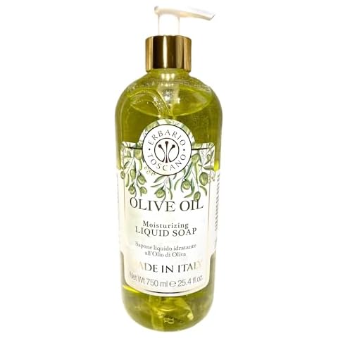 ERBARIO TOSCANO OLIVE OIL Moisturizing Liquid Soap, Made in ITALY 25.4 oz Cover