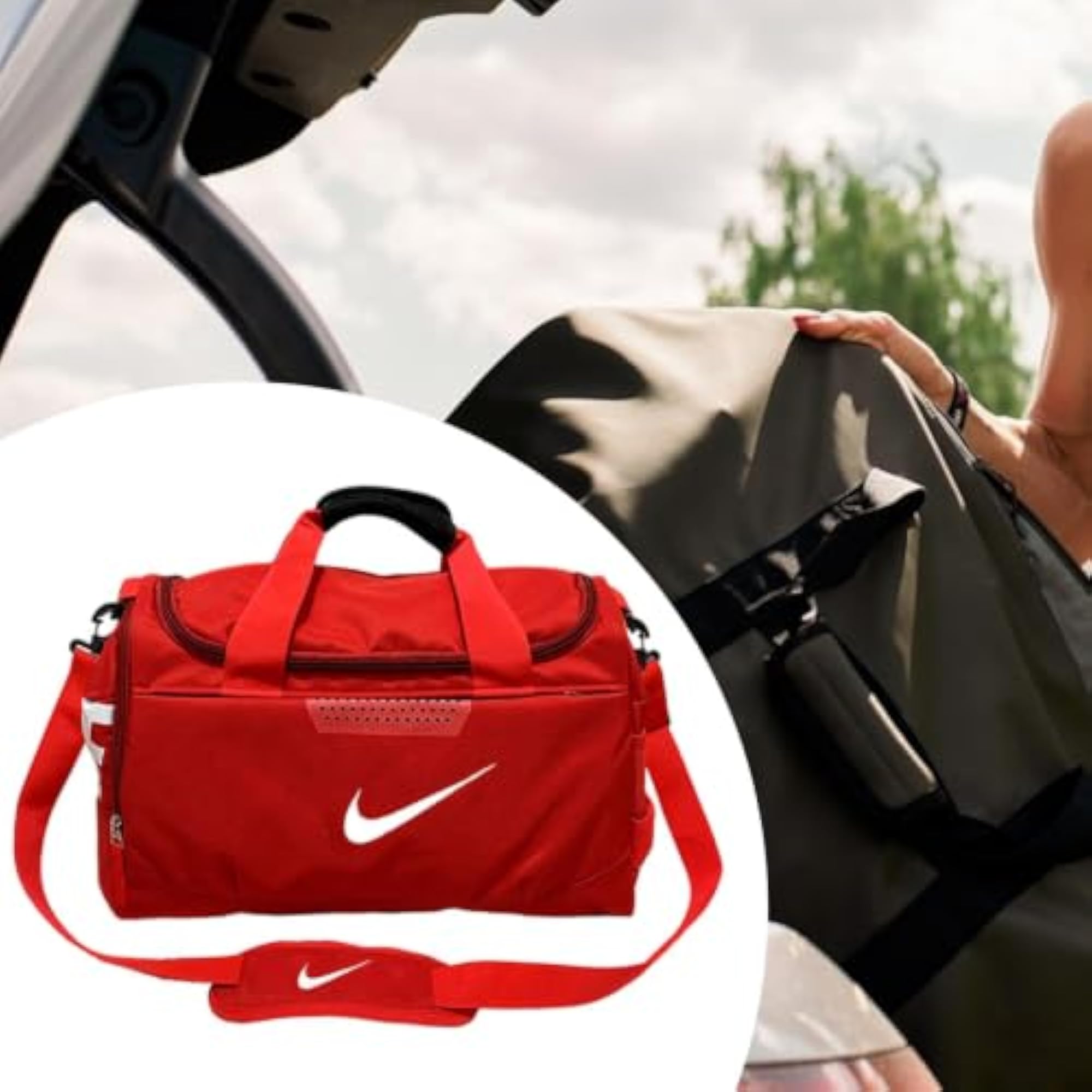 Water Resistant Sports Gym Bag
