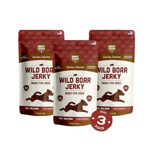 Smart Cookie Wild Boar Jerky Dog Treats