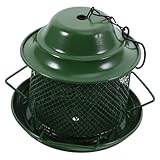 BESTonZON Wetterfester Ausziehbarer Eisendraht Vogelfutterspender zum Aufhängen Kompakt und...