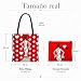 Imagen de IllustrArte Pack María Blanco Rojo: Bolso Málaga + Neceser Granada