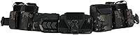 Vista 3 de Cinturón táctico estilo militar con 5 accesorios bolsa, cinturón táctico MOLLE para HHiking Caza