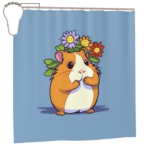Rideau de douche imperméable rustique 182x182 cm pour baignoire - 8