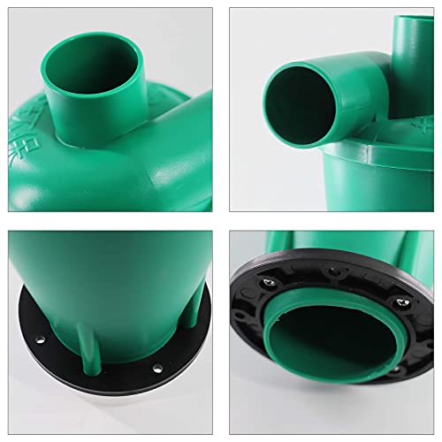 Cyclone Collecteur de poussière Séparateur de poussière Accessoire pour aspirateur Vert - Image 4