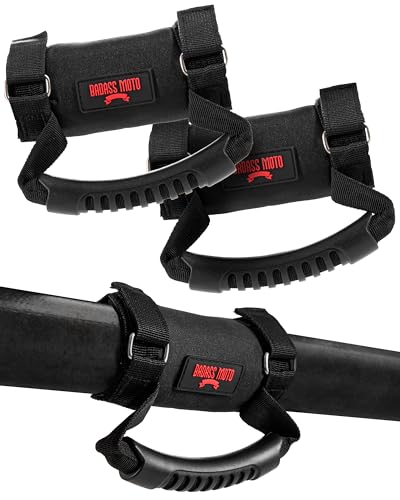 Badass Moto Roll Bar Grab Handles - SXS, ATV, & UTV Grab Handles ...