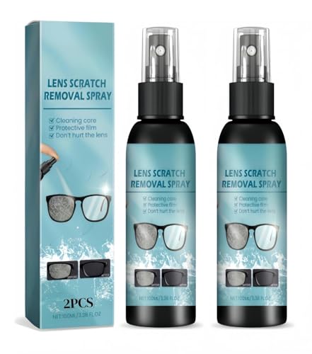 NOBEYSTON 2PCS New Lens Scratch Remover, Scratch Remover for Eyeglasses,2025 Eye Glasses Cleaners...