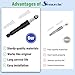 383EER3001S 383EER3001V Washer Shock Absorbers Fit for LG and Ken-more Elite Washers, Replaces AP4998813 383EER3001J AP5201523 1267435 PS3522317 PS3522315 1578672 EAP3522317 1394936 AP4438641