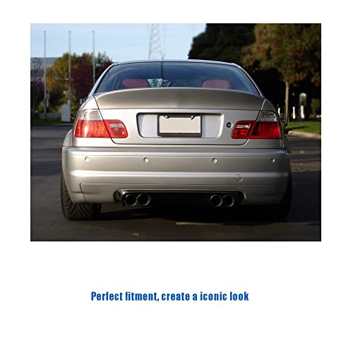 Diffuseur arrière Série 3 E46 M3 finition premium lèvre de pare-chocs coupé - 4