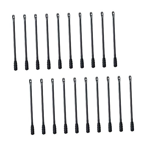 Healeved 100pcs Ear Wax Cotton Swabs Double-head Cotton Stick Ear Picking Disposable