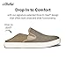 OLUKAI Lae'ahi Men's Slip On Shoes, Versatile & Casual Everyday Sneaker, Lightweight & Breathable Mesh, All-Day Wear & Comfort, Clay/Clay, 12